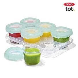 美國OXO TOT 嬰兒食物冷凍儲存盒/ 60ml x 6個