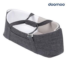 比利时Doomoo Nest'n Go 便携式睡篮/ 灰色