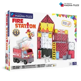 Magna-Tiles 磁力積木-消防局套裝 50片