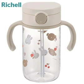 日本Richell Aqulea 吸管水杯/ Miffy 320ml