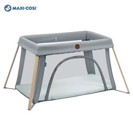 荷兰Maxi Cosi Calao Light 2合1 超轻婴儿网床-浅灰色