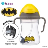 澳洲b.box 防漏吸管學飲杯/ PP 蝙蝠俠 240ml