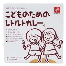 日本Canyon Spice 儿童即食酱汁包/ 鸡肉咖哩 80g X 2袋