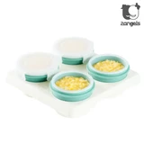台灣2angels 矽膠副食品儲存杯套裝/ 60ml X 4個