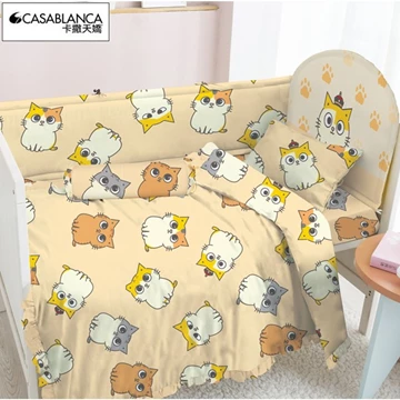 【Casablanca】嬰兒床上用品套裝(12件裝)-黃阿瑪的後宮生活