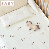 韓國Baby&I 高級純棉透氣防水墊-S碼 小馬