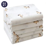 韓國Baby&I 純棉大紗巾/ 90×90cm 5塊裝 小馬