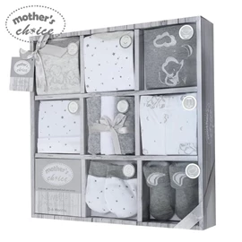 Mother's Choice 初生嬰兒10件裝禮盒-灰色小象