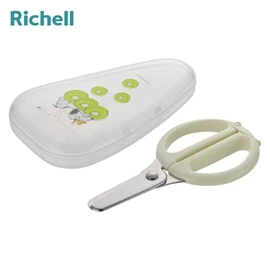 日本Richell 不鏽鋼輔食剪連收納盒/ Snoopy