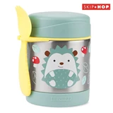 美國Skip Hop 可愛動物園保溫食物壺/ 刺蝟 325ml