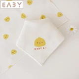 韓國Baby&I 純棉嬰兒紗巾-10塊裝 小雞