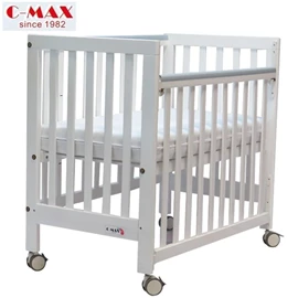 C-MAX 標準嬰兒床 #1703 (附送4吋床褥) (兩色選)