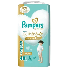 Pampers Ichiban 婴儿学习裤(增量装)-L码48片(9-14kgs)