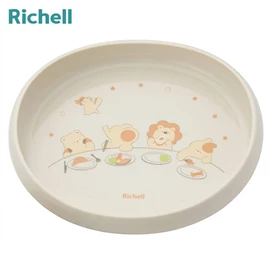 日本Richell TLI 嬰幼兒好舀取餐盤/ M碼