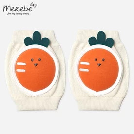 韓國Merebe 嬰兒護膝墊-紅蘿蔔