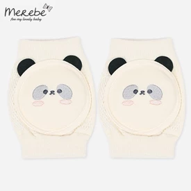 韓國Merebe 嬰兒護膝墊-熊貓寶寶