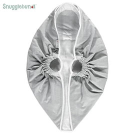 英国Snugglebundl 专利手柄婴儿包巾/ 轻薄版 浅灰