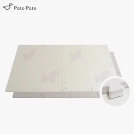 台灣Pato Pato 抗菌動物地墊-8入 跳跳松鼠