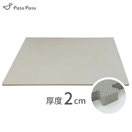 台灣Pato Pato 靈巧拼抗菌地墊-12片 燕麥米