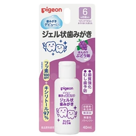 日本Pigeon 嬰兒防蛀啫喱牙膏-葡萄味 40ml