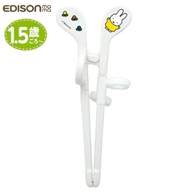 日本Edison 學習筷子(左手用)-Mini系列 Miffy