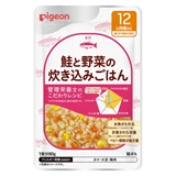 日本Pigeon 便利營養即食餐包-三文魚蔬菜飯 80g