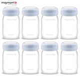 Maymom 寬口徑儲奶瓶/ 8個裝 160ml