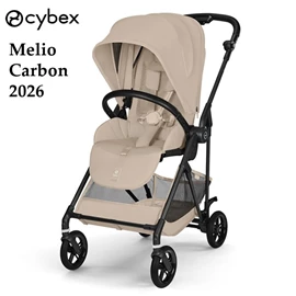 德国Cybex Melio Carbon 超轻量碳纤维婴儿手推车/ Almond Beige
