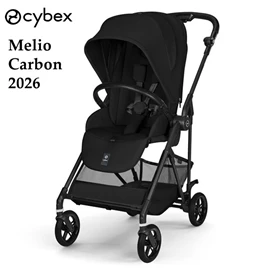 德国Cybex Melio Carbon 超轻量碳纤维婴儿手推车/ Magic Black