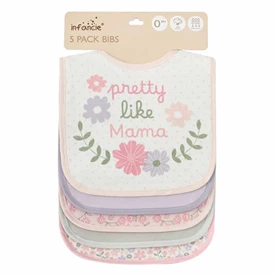 Infancie 防水口水肩/ 5條裝 Pretty Like Mama