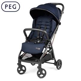 意大利 Peg Perego Selfie Plus 自动收摺婴儿车/ Blue Shine