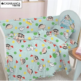 【Casablanca】嬰兒床上用品套裝(12件裝)-蠟筆小新