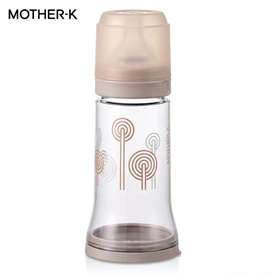 韓國Mother-K 拋棄式奶瓶(不包奶嘴)-亞麻棕