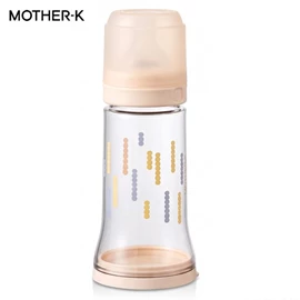 韓國Mother-K 拋棄式奶瓶(不包奶嘴)-奶油色