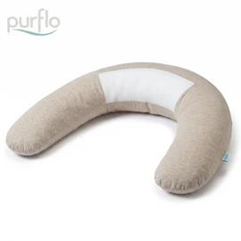 英國Purflo 多功能舒眠孕婦枕/ 榛子