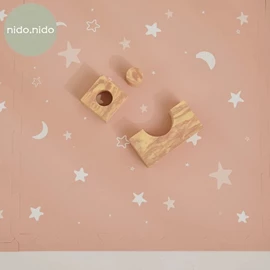 台灣nido.nido 安全地墊-杏桃 6片裝+10片邊條