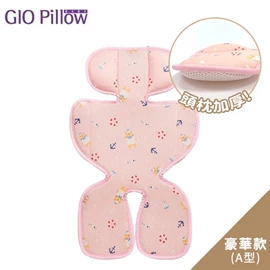 韓國Gio 超透氣涼爽座墊 -豪華版褲型 水手熊粉