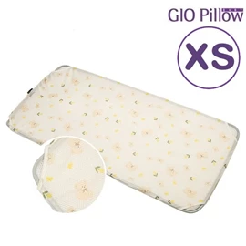 韓國GIO 二合一有機棉超透氣排汗床墊-XS碼 51x85cm 奶霜小熊