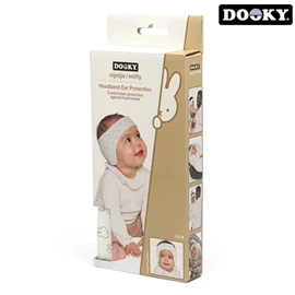 Dooky 嬰兒防噪音頭帶式耳罩/ Miffy 0-6個月