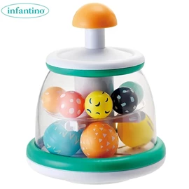 美國infantino 旋轉滾球玩具