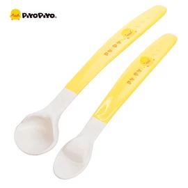 台灣黃色小鴨 離乳安全湯匙組-2入