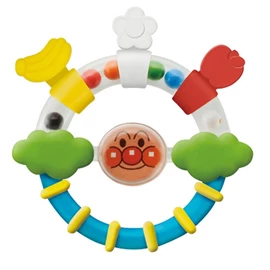 面包超人 宝宝的第一个牙胶摇铃