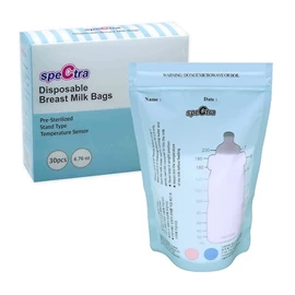 韓國Spectra 即棄無菌溫測儲奶袋-30個裝 200ml