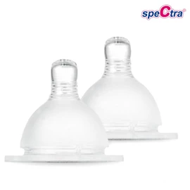 韓國Spectra 寬口徑替換奶嘴 2個裝