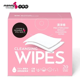 台灣六甲村 清潔棉 - 20包X2片