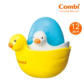 日本Combi 小鴨洗澡玩具