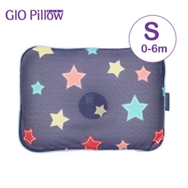 韓國Gio Pillow 超透氣護頭型 嬰兒枕頭-S碼 夜晚星星;