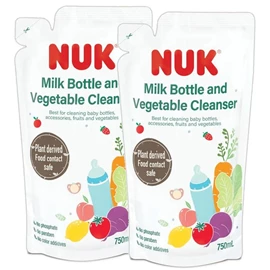 德國Nuk 奶瓶清潔液-補充裝 750ml X 2包