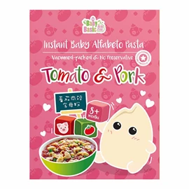 Baby Basic 宝宝百味 即食BB字母粉(蕃茄肉碎) 150g x 2