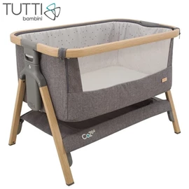 英國Tutti Bambini Cozee 嬰兒兩用親子床-木炭色